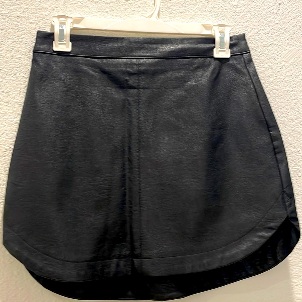 Black Mini Skirt Size Small
